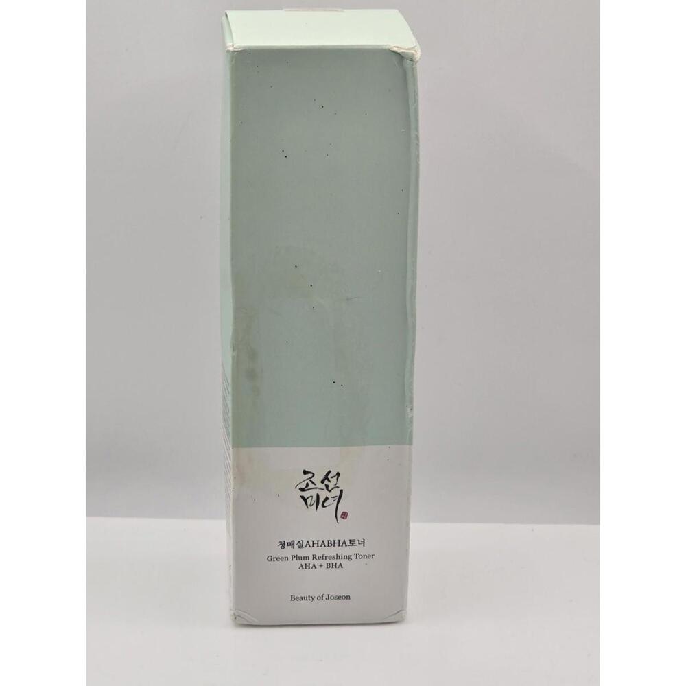 Sealed Beauty of Joseon Green Plum Toner : AHA + BHA 150ml 5.07 fl.oz Exp 04/27